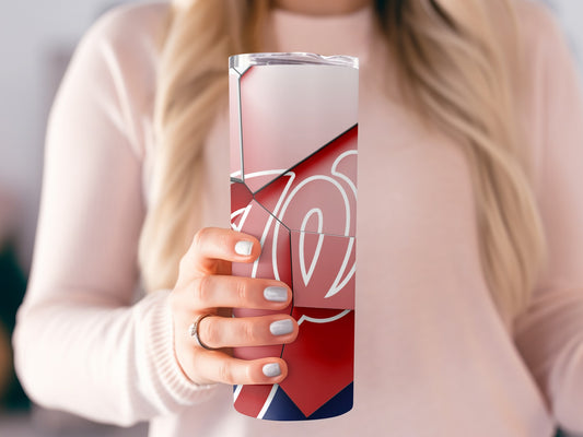 Fractured Nationals Logo a Bold Statement Tumblers