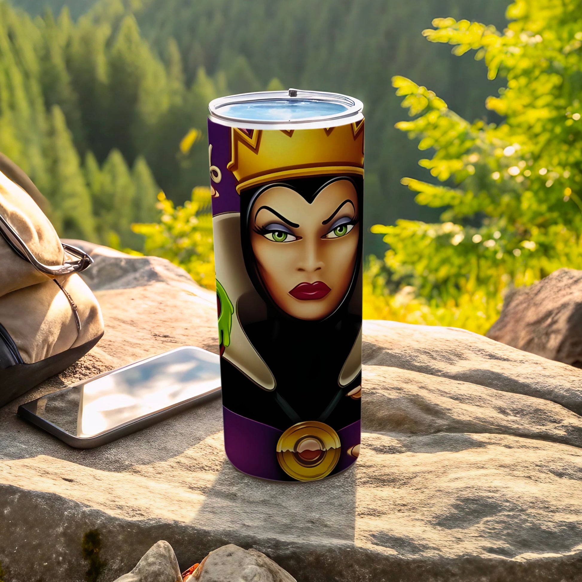 Evil Queen Insulated Travel Tumbler 20oz Flask Cup