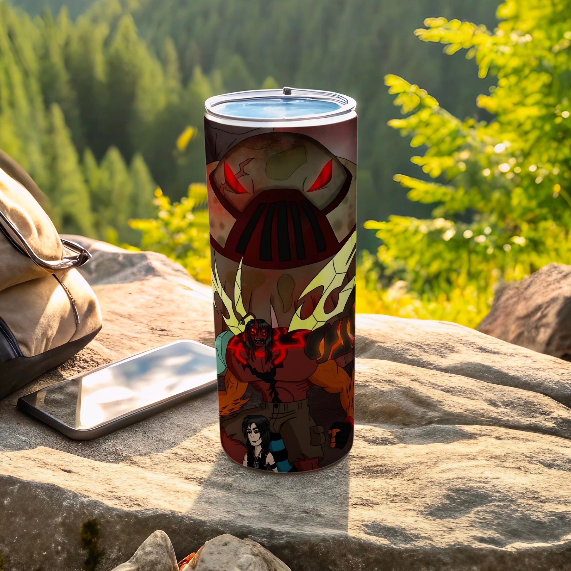 Anime Fantasy Art Stainless Steel Insulated Tumbler