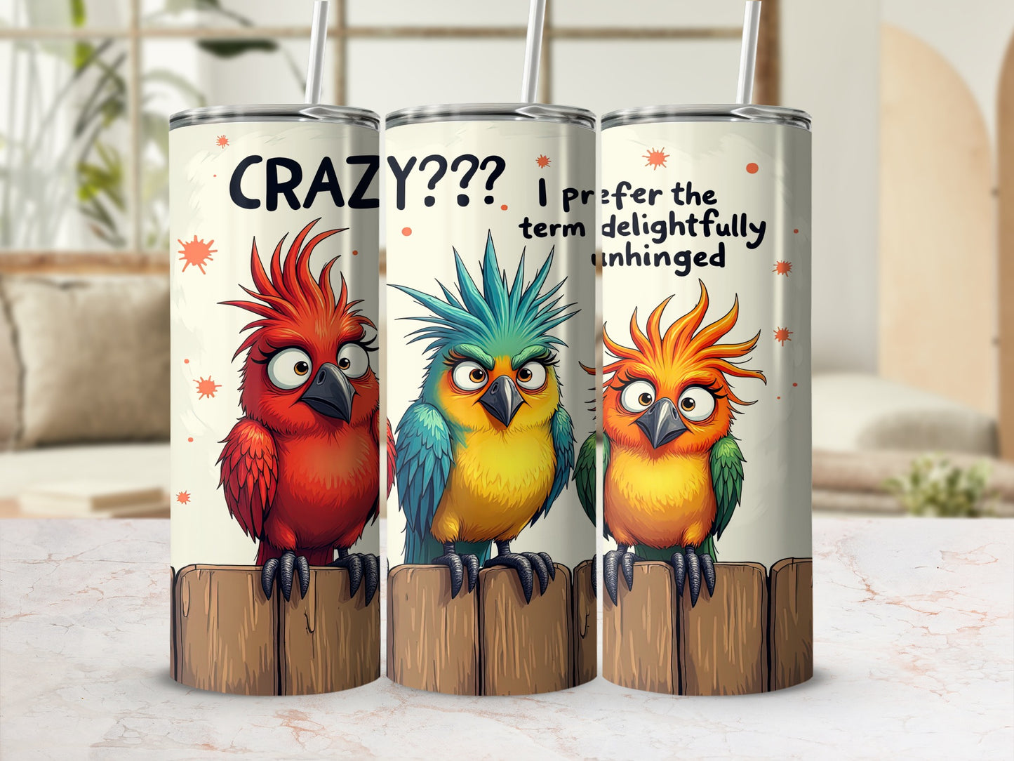 CRAZY? I prefer the term delightfully unhinged product type