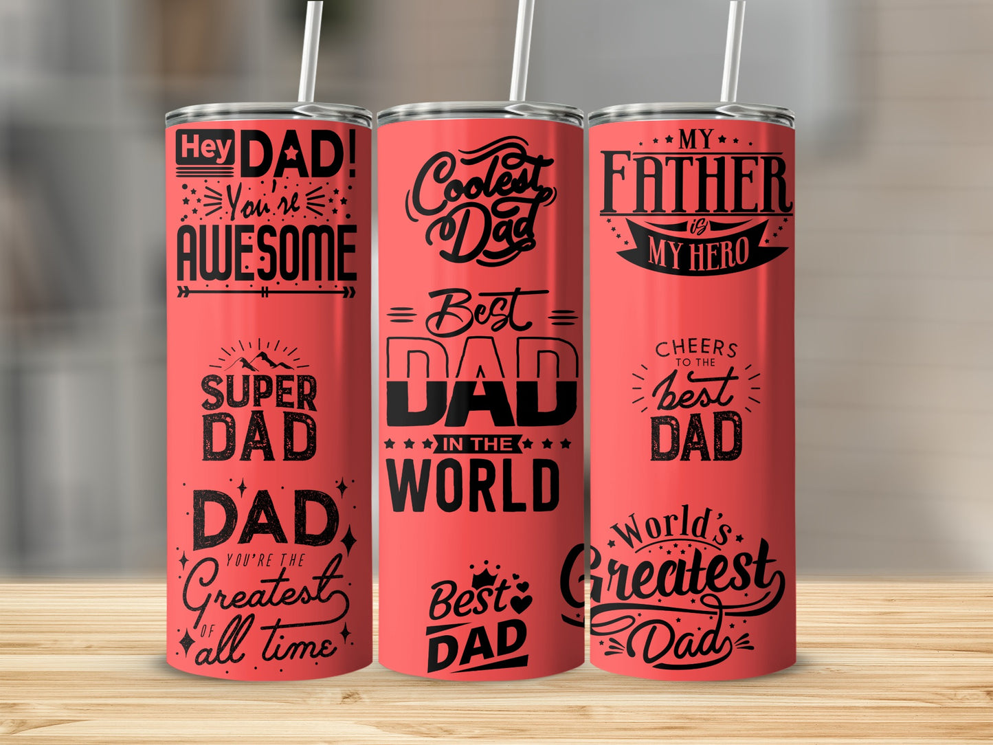 Best Dad in the World Super Awesome Father Product