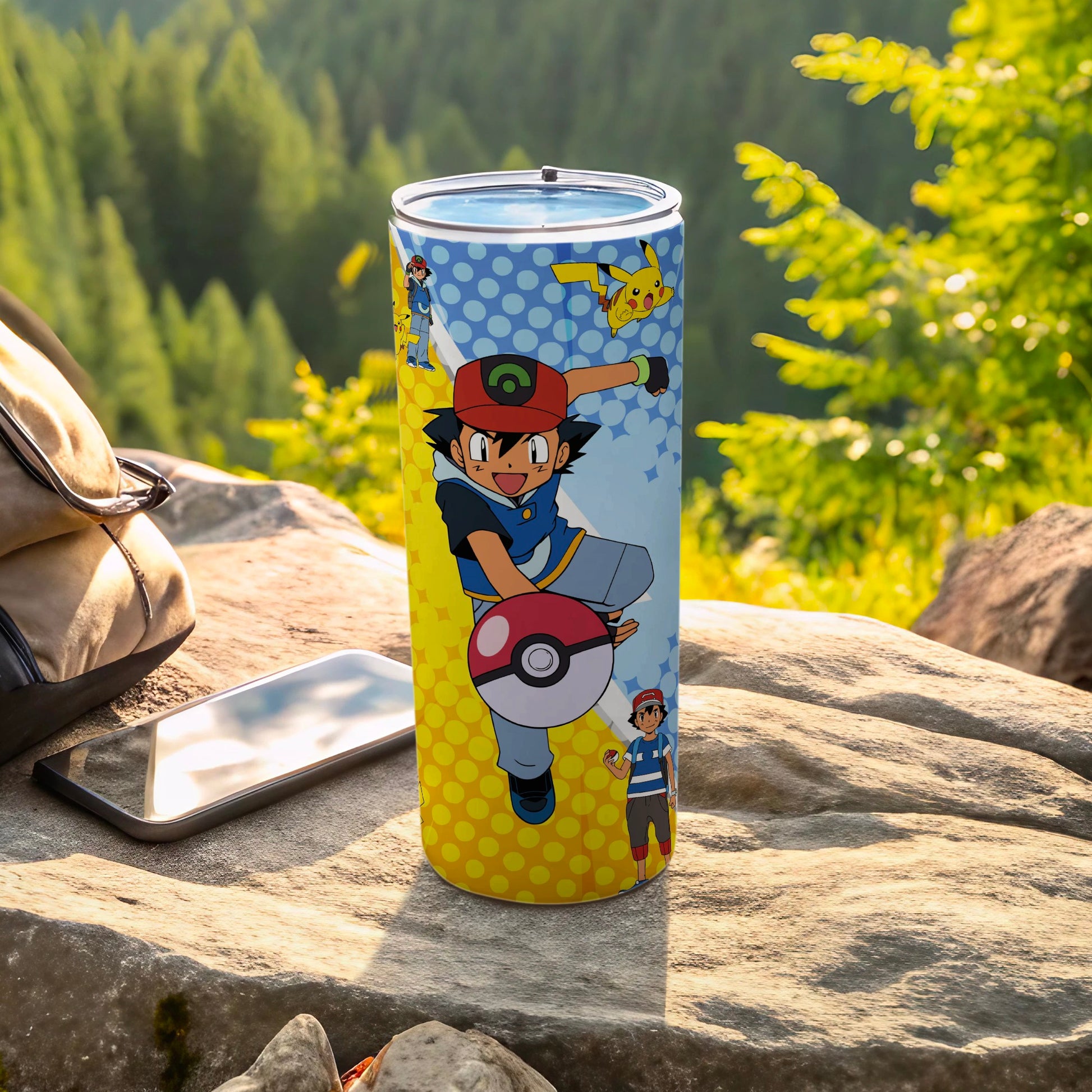 Colorful Anime Character Tumbler for Everyday Use