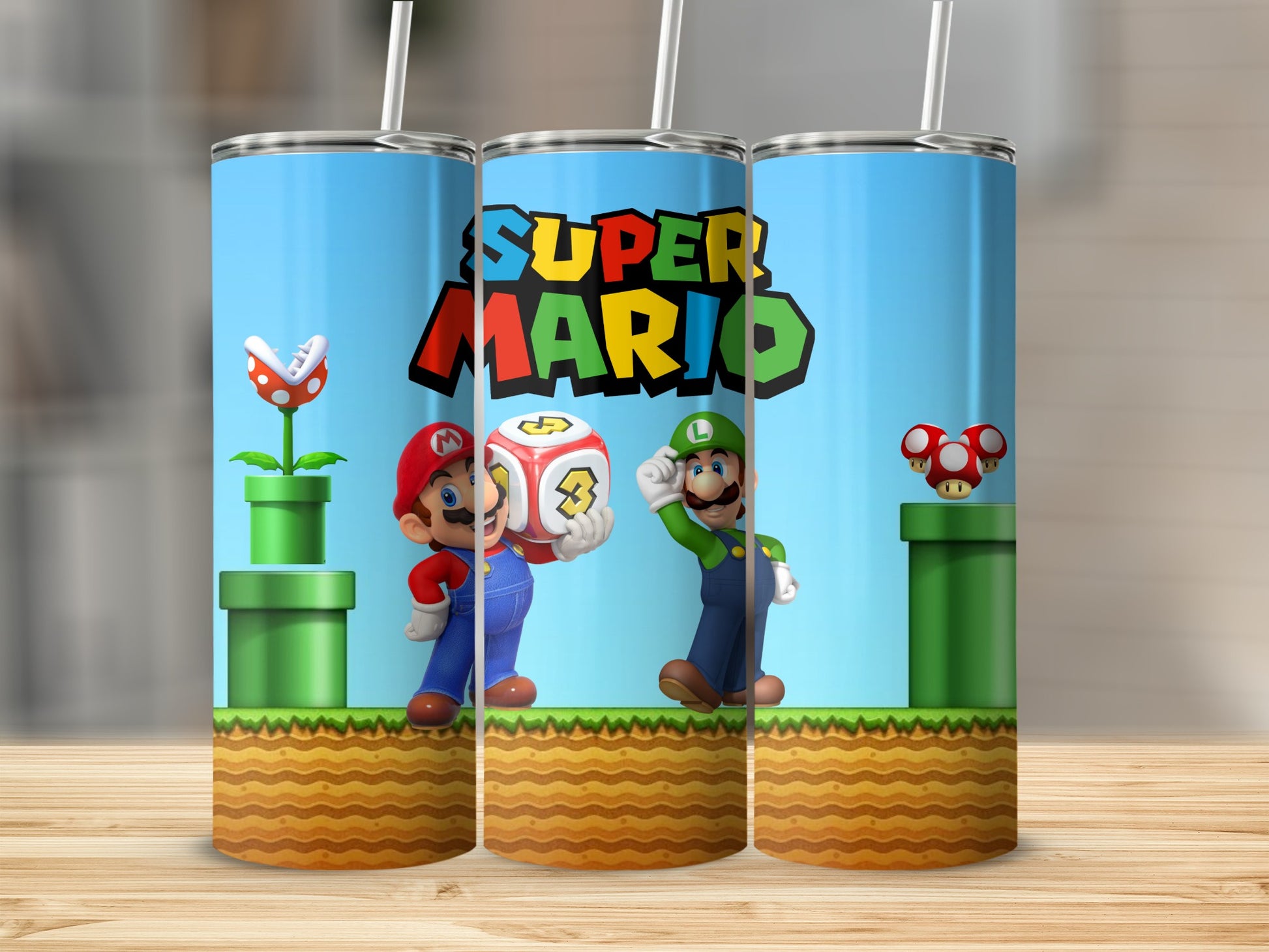 Super Mario Brothers Luigi Tumbler product