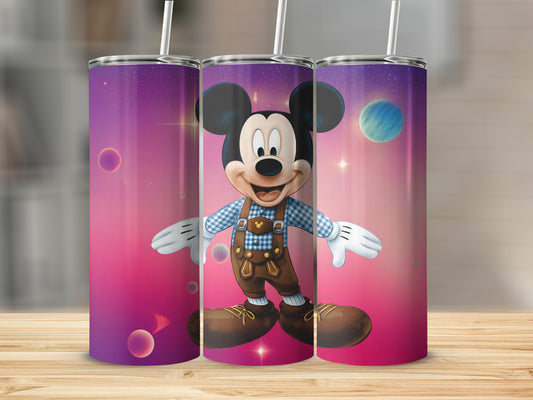 Mickey Mouse Outer Space Theme Tumbler Cup
