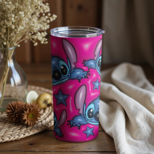 Colorful Cartoon Character Print Insulated Tumbler