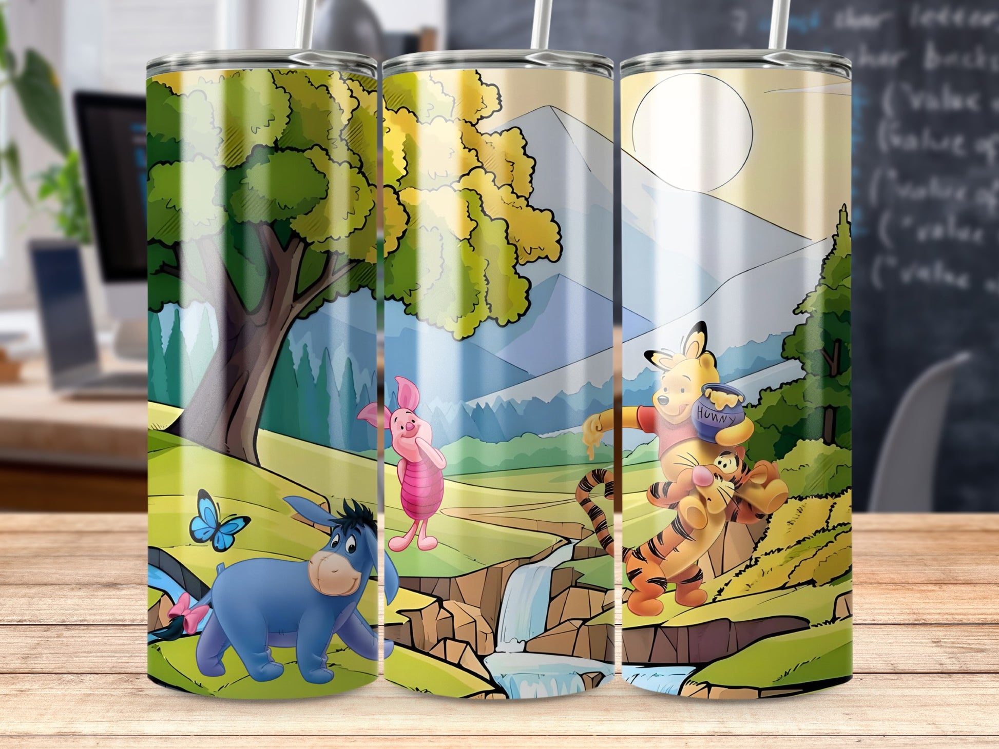 Charming Cartoon Characters Scenic Drinkware