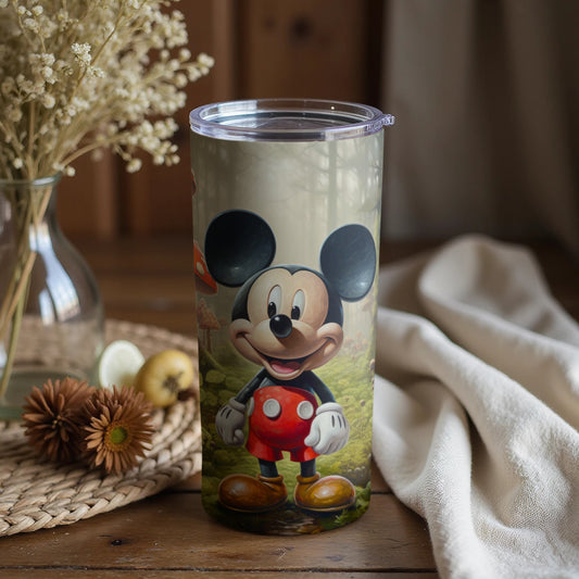 Mickey Mouse Forest Design Tumbler for Beverages