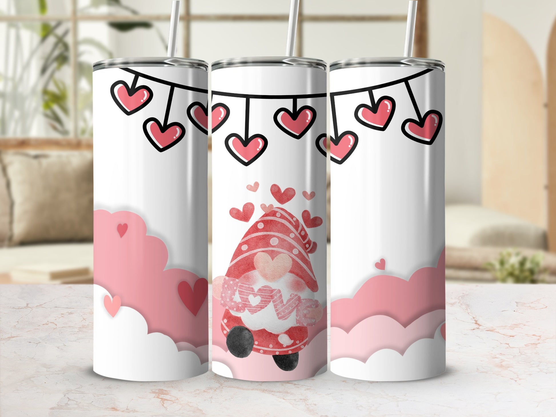 Love Hearts Decorative Drinkware Product