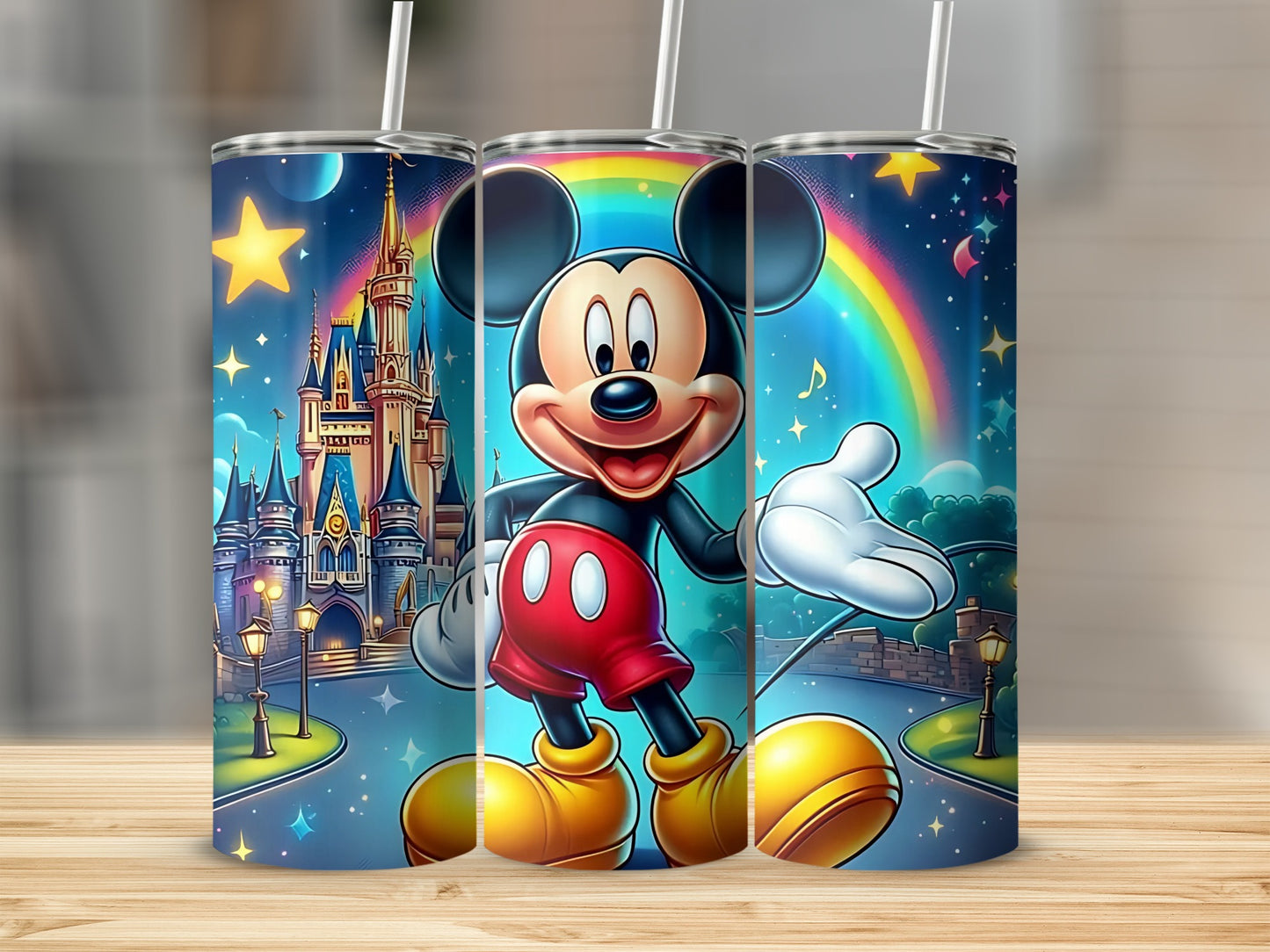 Colorful Character Theme Stainless Steel Tumbler Cup