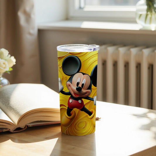 Vibrant Mickey Mouse Design Insulated Tumbler