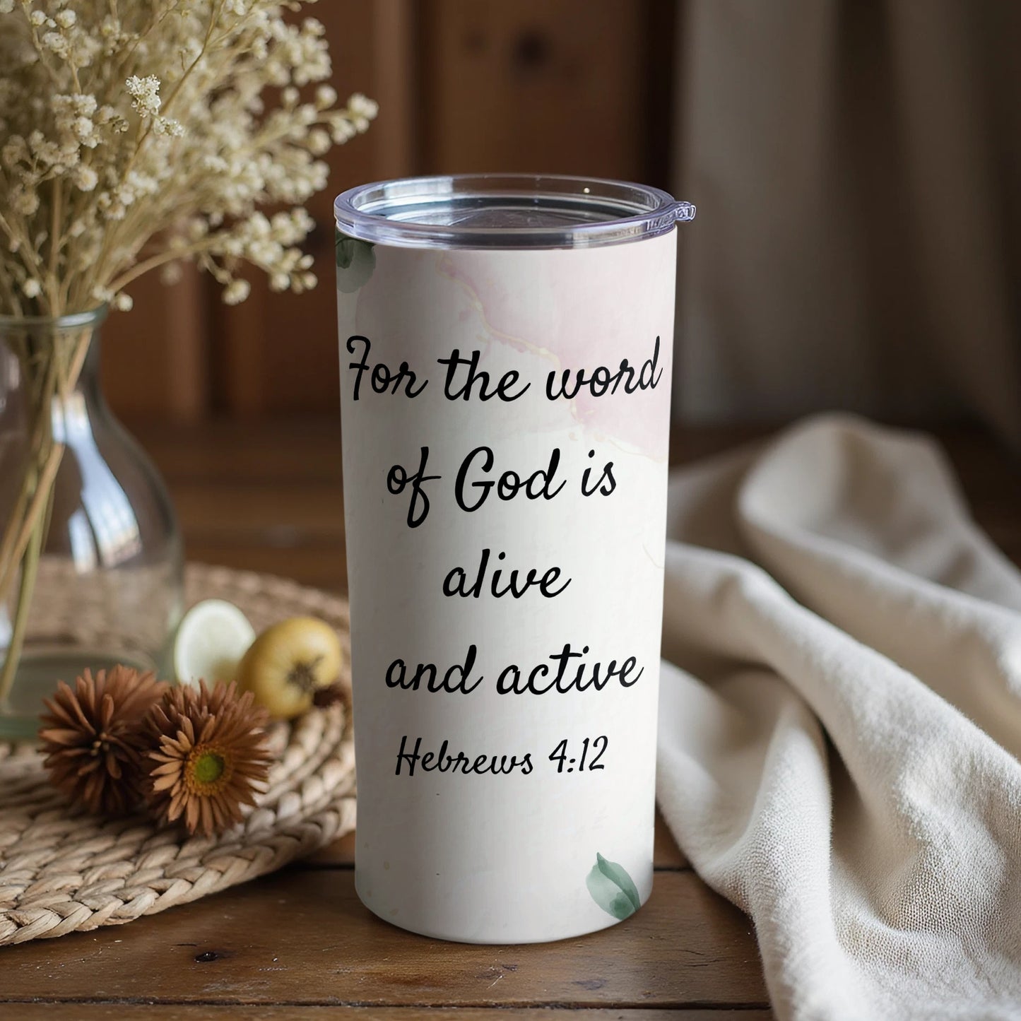 Encouraging Quote Insulated Drinkware Product