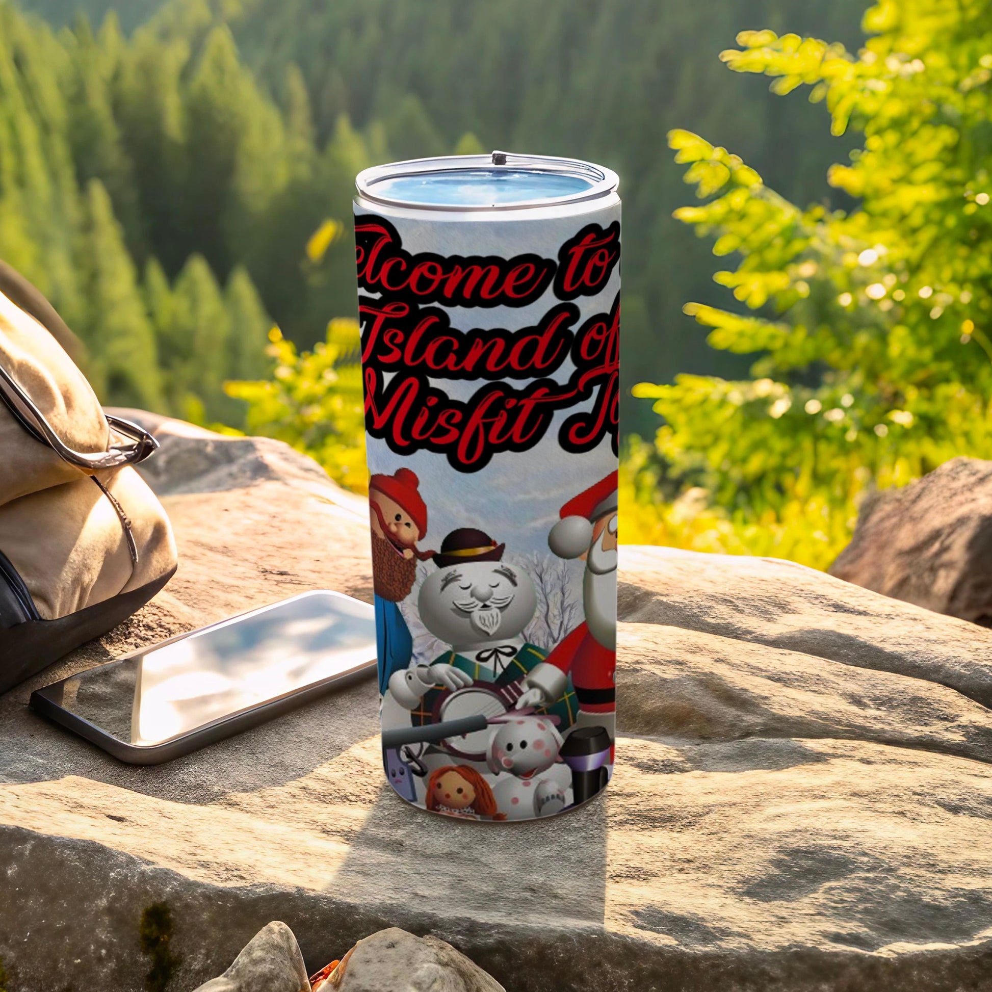 Welcome to the Island of Misfit Toys tumbler