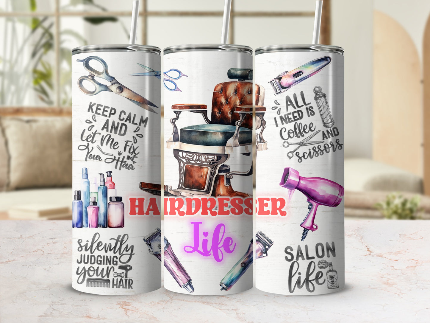 HAIRDRESSER Life Coffee Scissors Salon Life product type