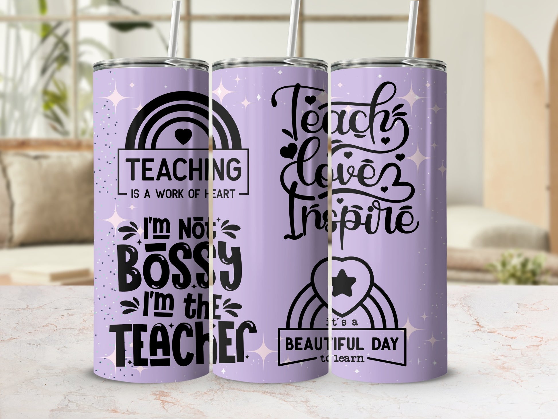 Teaching Inspiration and Motivation Teacher Tumbler