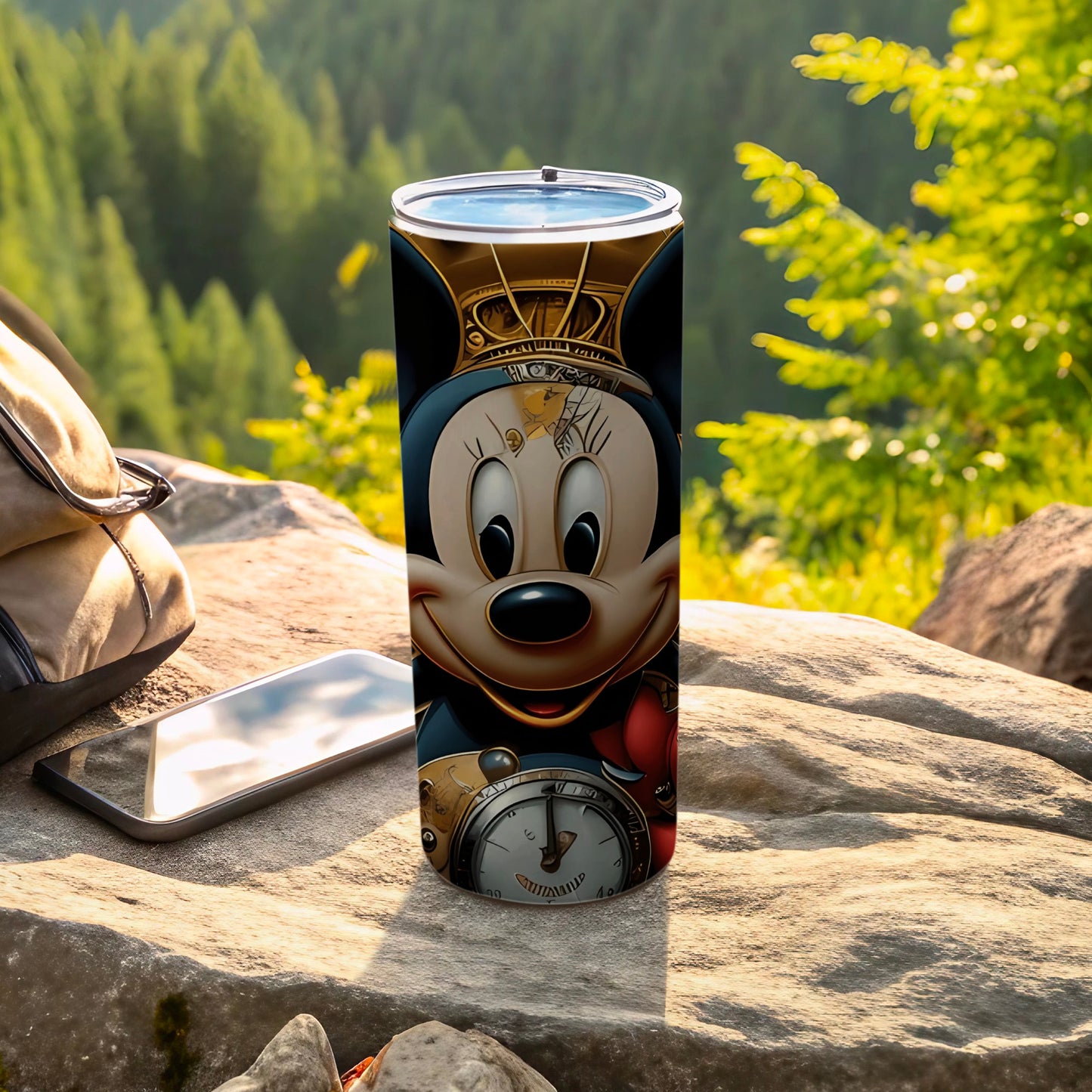 Mickey Mouse Steampunk Design Tumbler Cup