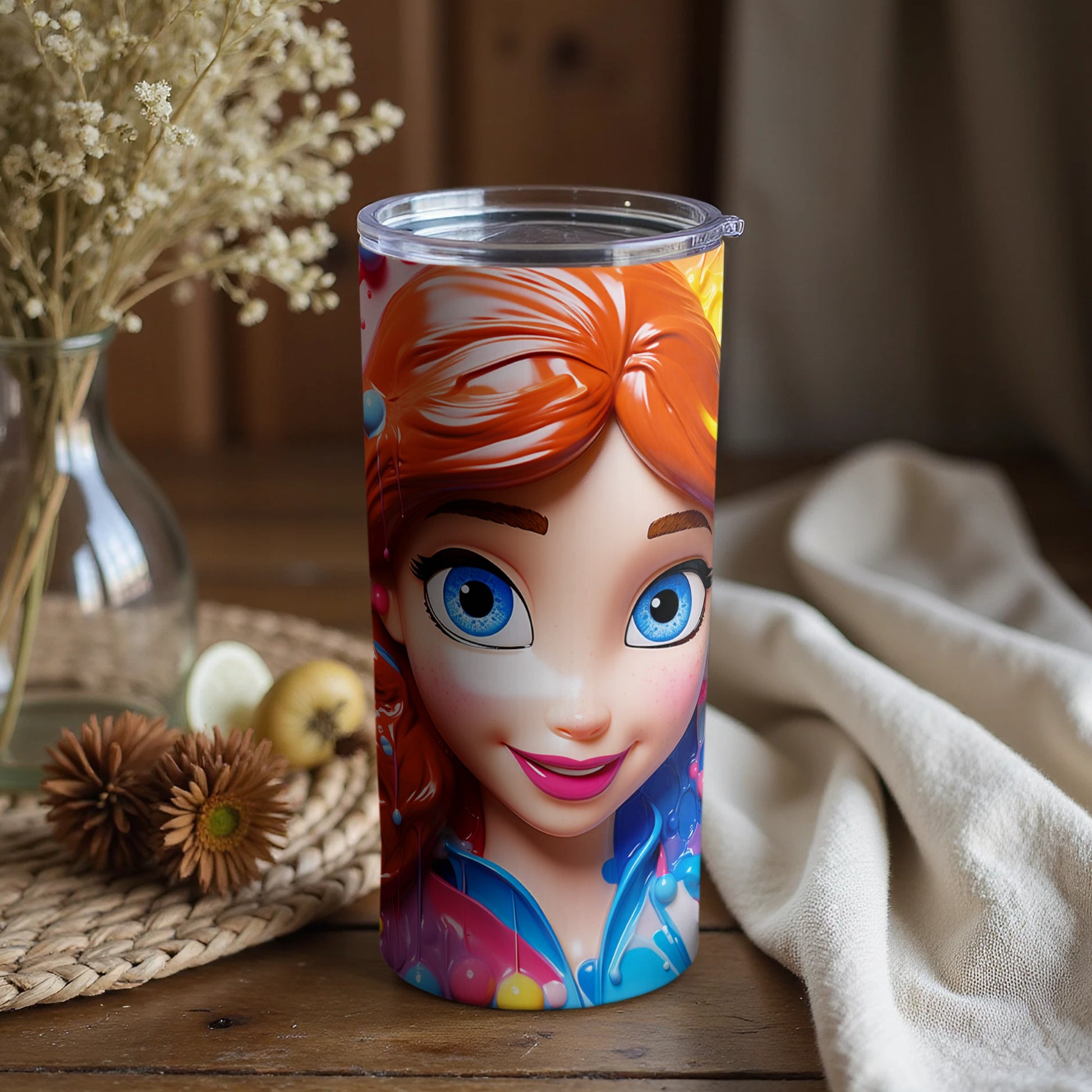 Fantasy Character Colorful Insulated Tumbler
