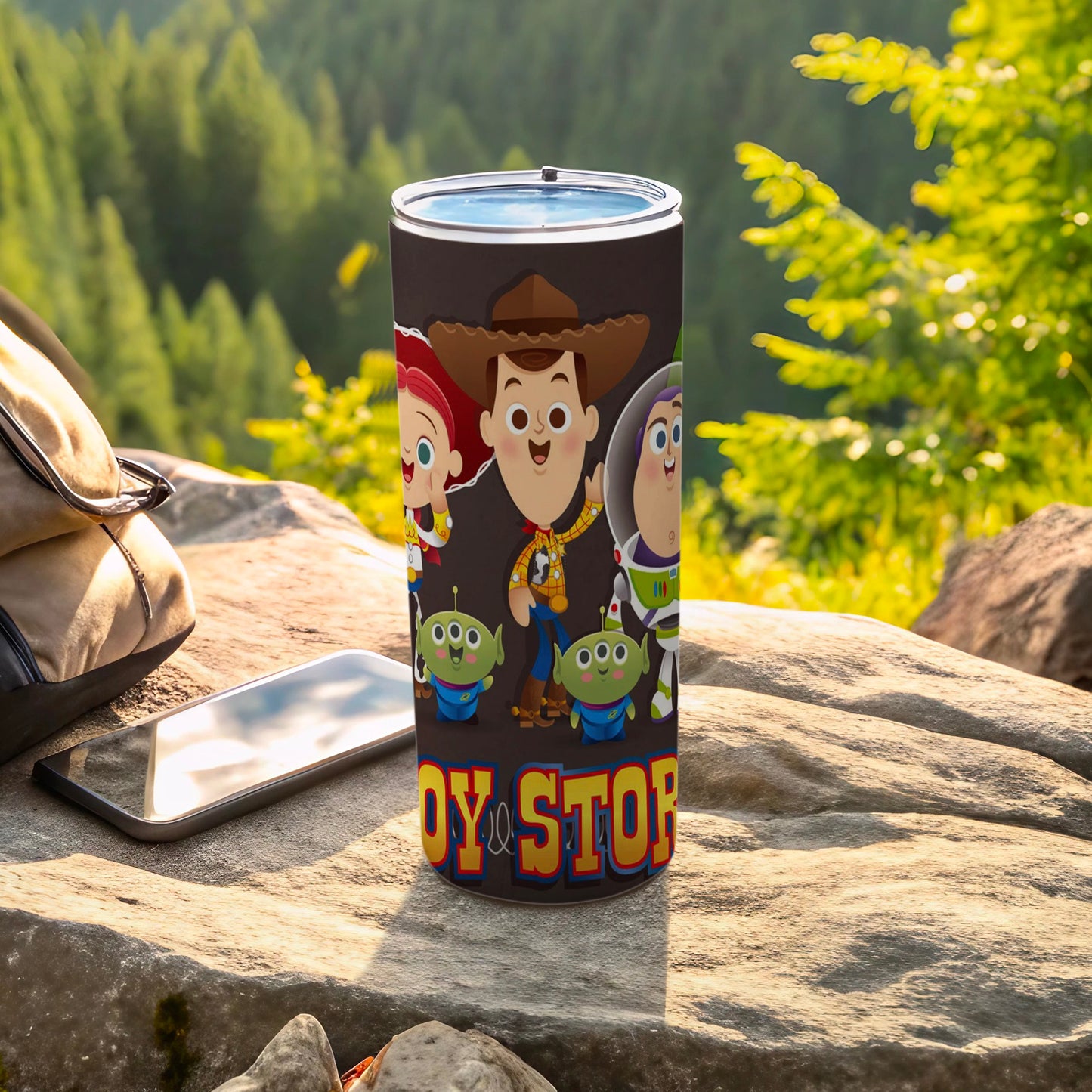 Toy Story Travel Tumbler with Woody and Friends Design