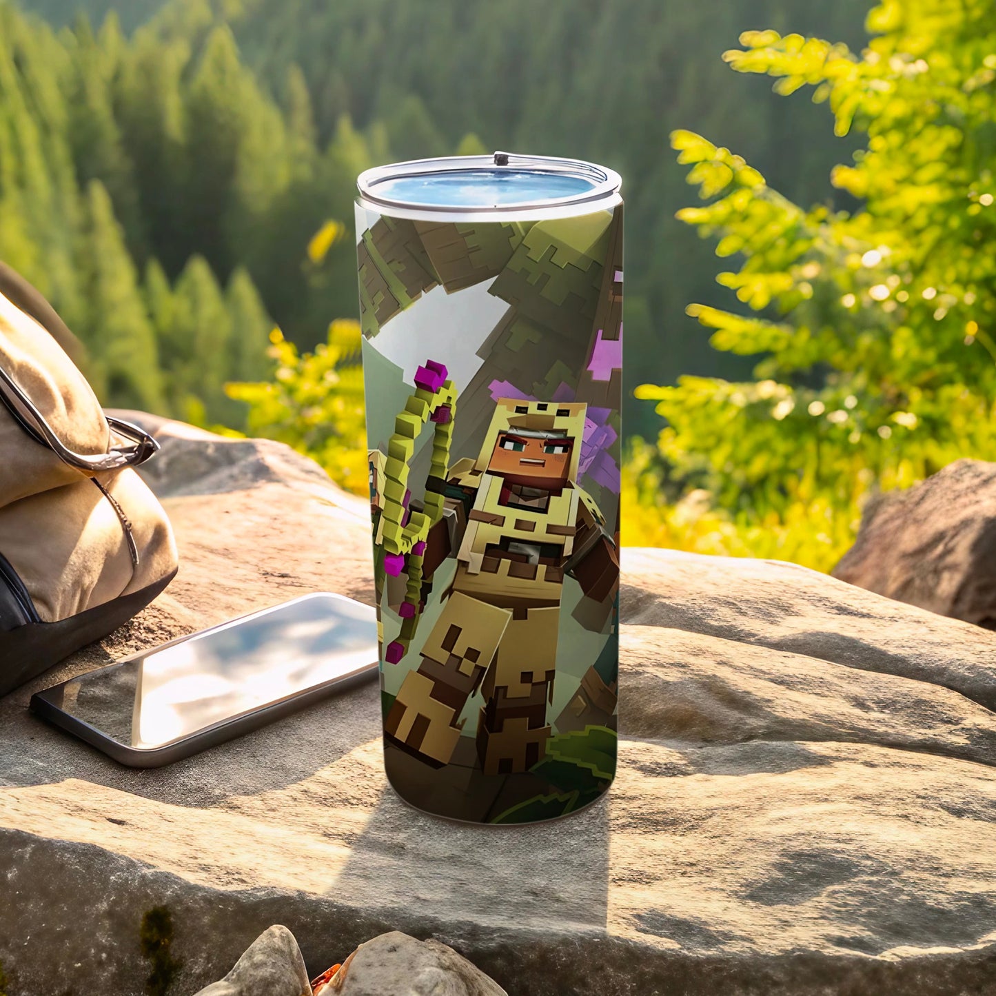Graphic Adventure Scene Tall Tumbler Official Product