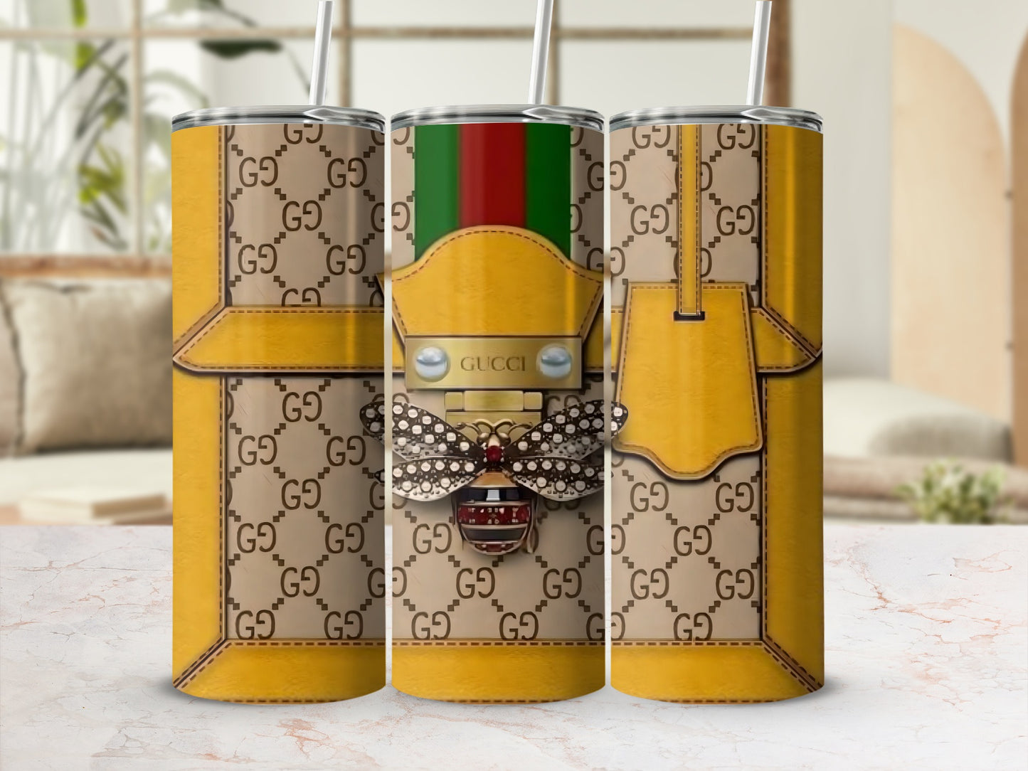 Stylish Designer-Inspired Tall Drink Tumblers