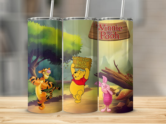 Winnie the Pooh with Friends Tumbler