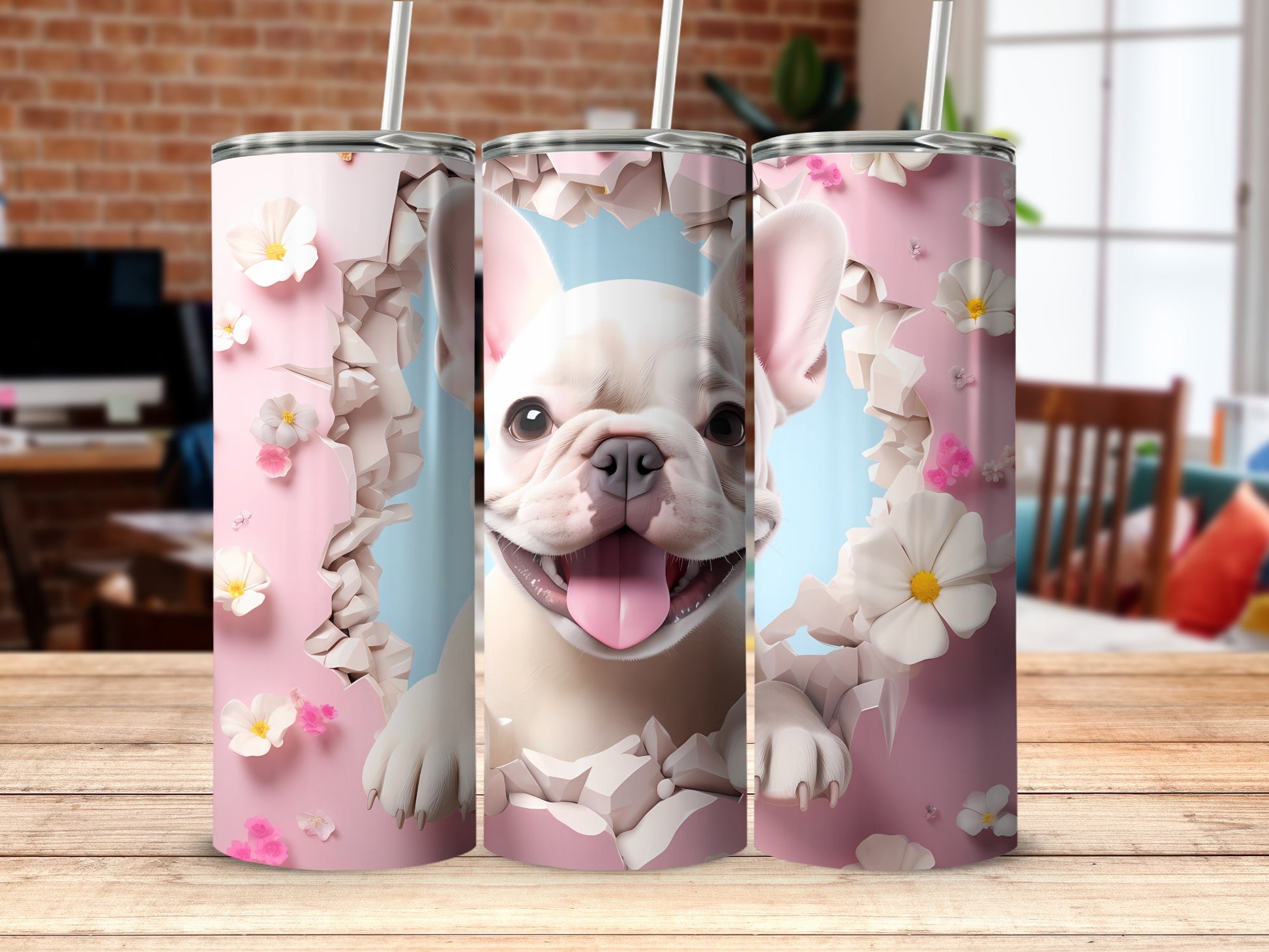 Happy French Bulldog Breaks Pink Wall Floral Design Product Type
French Bulldog
Frenchie
Bulldog
Dog
Puppy
Cute Dog
Pet Lover
Animal Lover
Pink Design
Floral Print
White Flowers
Cracked Wall
Breaking Design
Happy Dog
Smiling Dog
Unique Design
Dog Art
Flower Petals
Pink Aesthetic
Adorable Pet