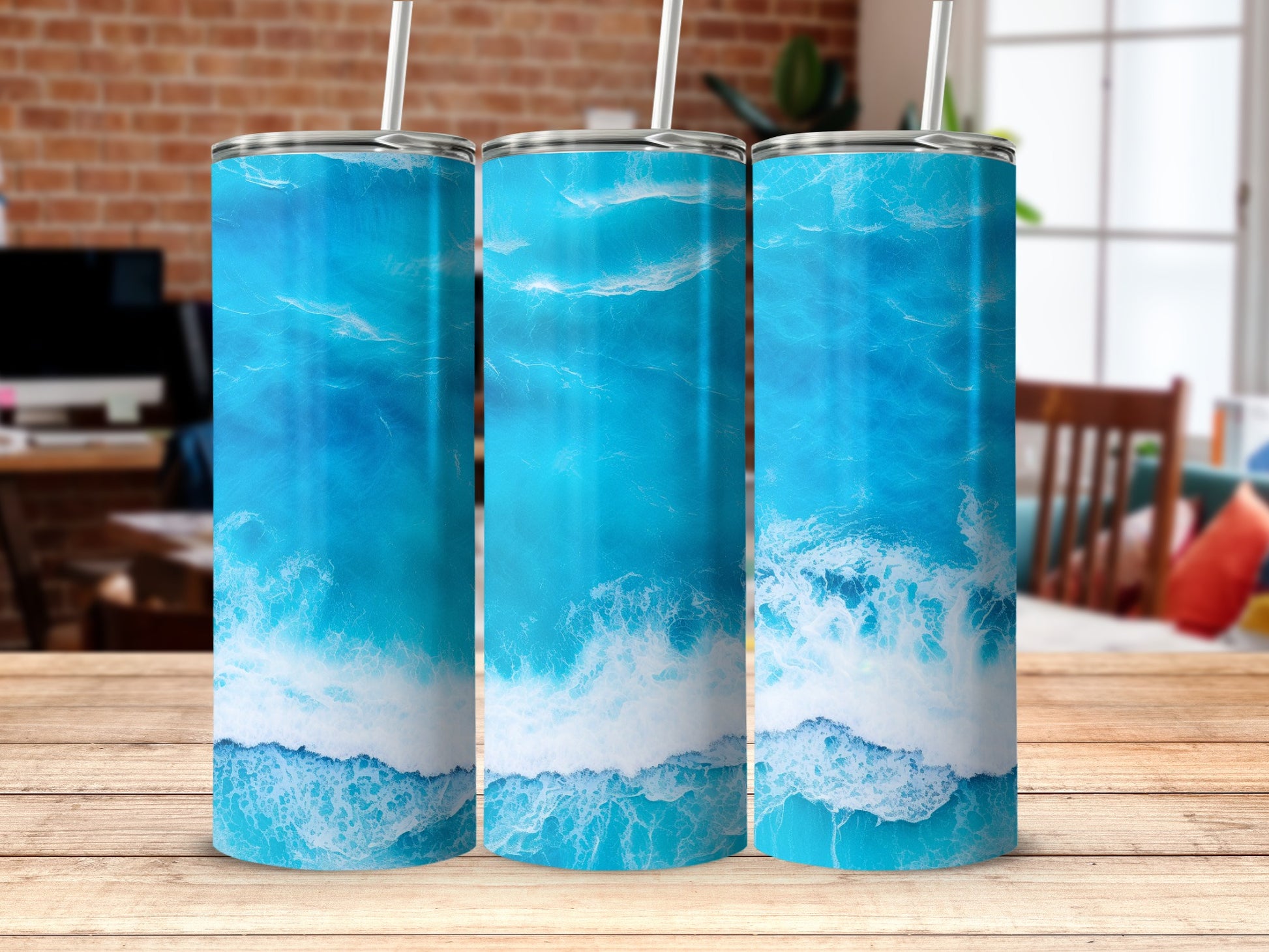 Deep Blue Ocean Waves Foam Pattern Tumbler product type
Tumbler, Ocean Waves, Blue Ocean, Wave Pattern, Sea Foam, Beach Theme, Coastal Drinkware, Drinkware, Aqua Blue, Water Design, Ocean Print, Summer Vibes, Travel Mug, Insulated Tumbler, Ocean Inspired, Ocean Art, Aesthetic Tumbler, Tumbler Cup, Nature Pattern, White Foam