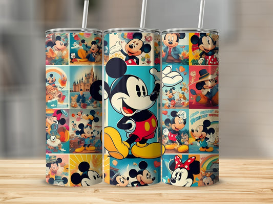 Colorful Classic Mickey Mouse Character Tumbler Product