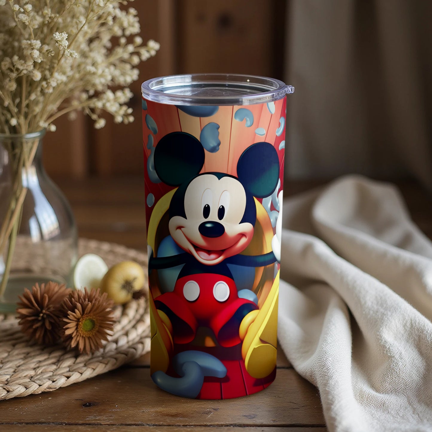 Mickey Mouse colorful tumbler for daily use