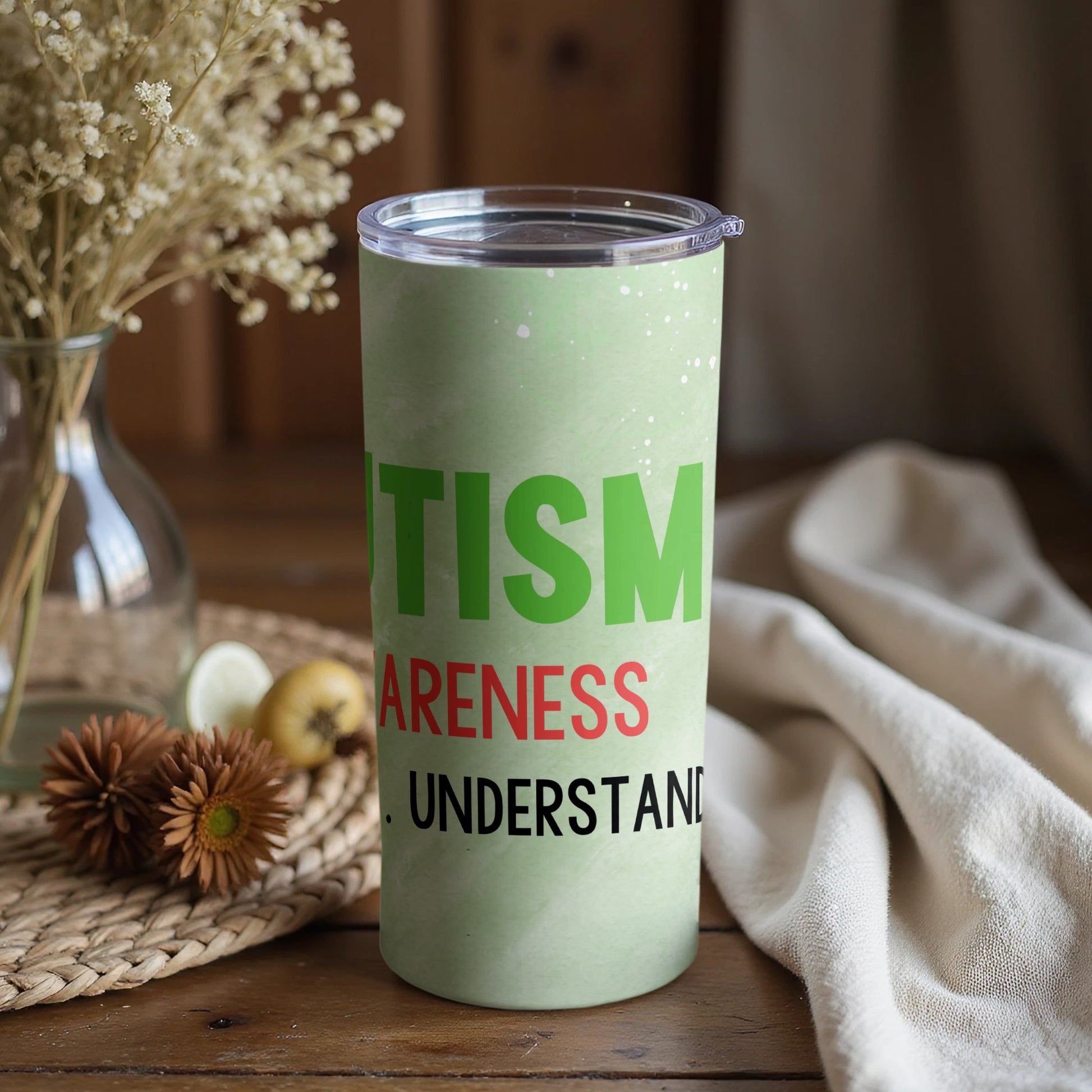 Autism Awareness Understand Design Tumbler