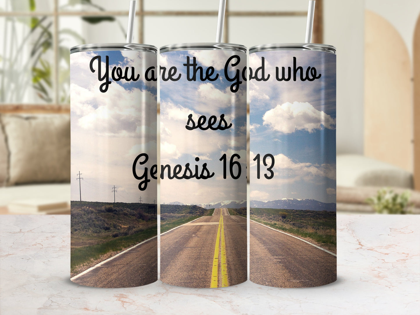 You Are the God Who Sees Genesis 16 13 Tumbler