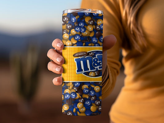 Los Angeles M&Ms Winning Size Two Servings Tumblers