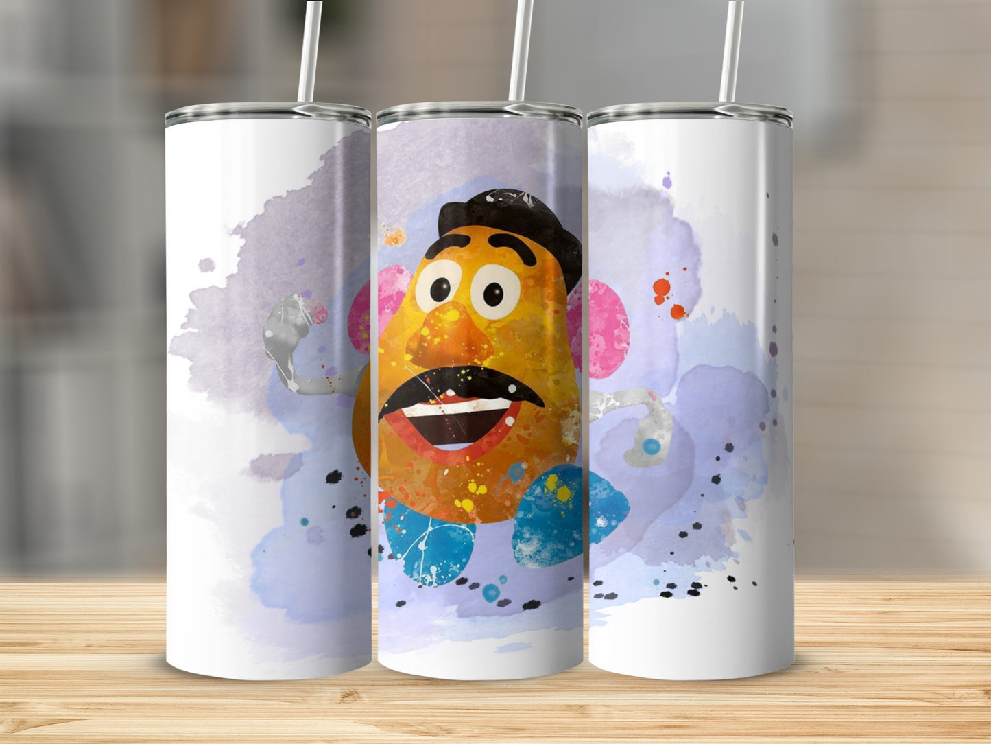 Colorful Cartoon Character Tumbler for Every Day Use