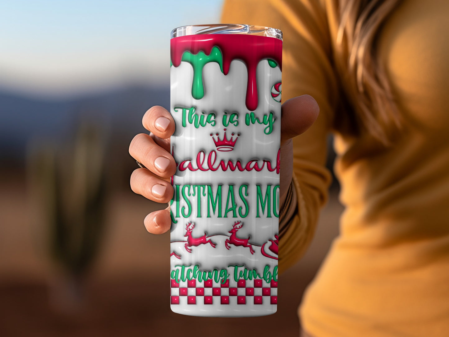This is my hallmark Christmas movie watching tumbler