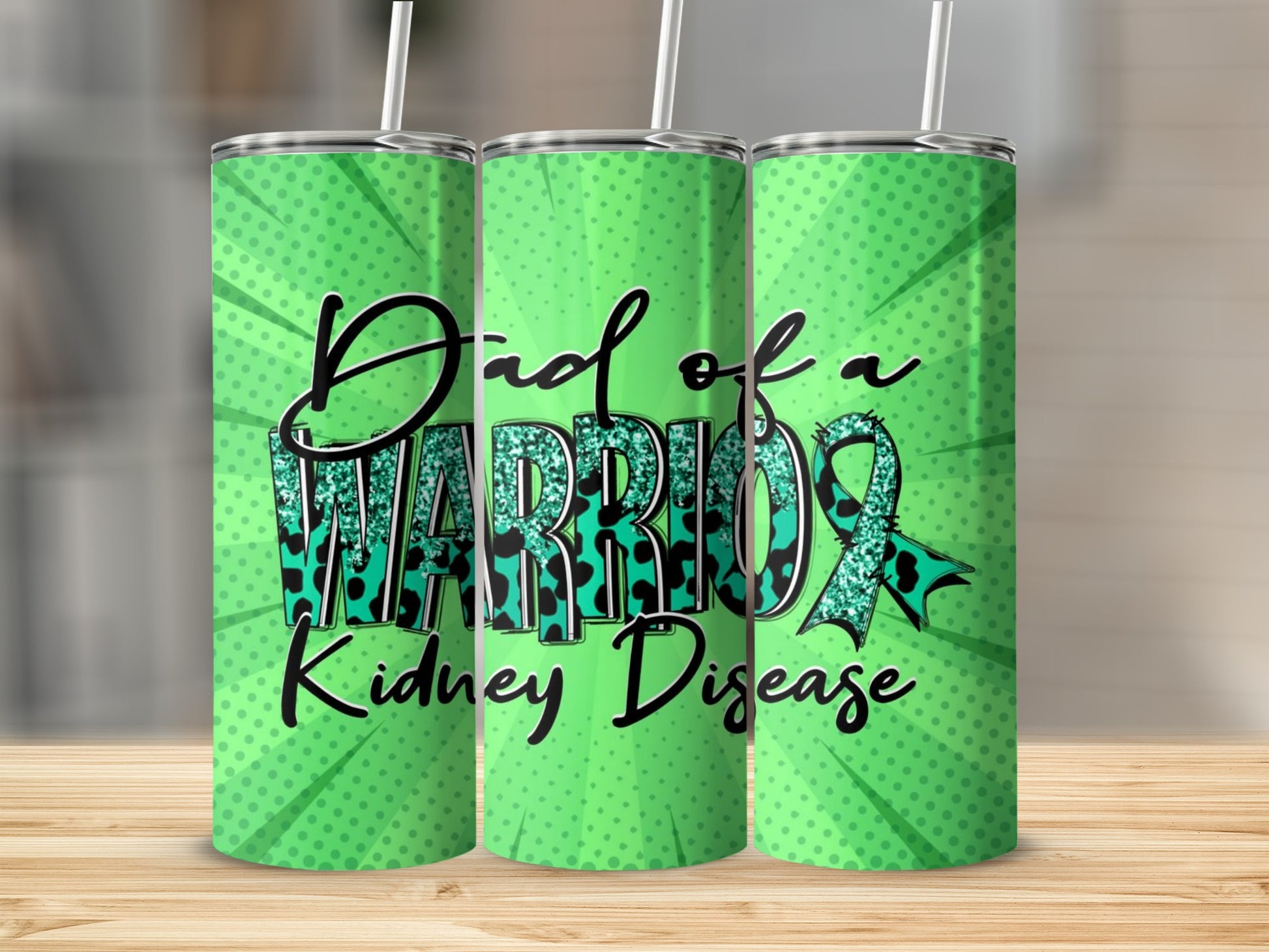 Dad of a Warrior Kidney Disease Awareness Tumbler