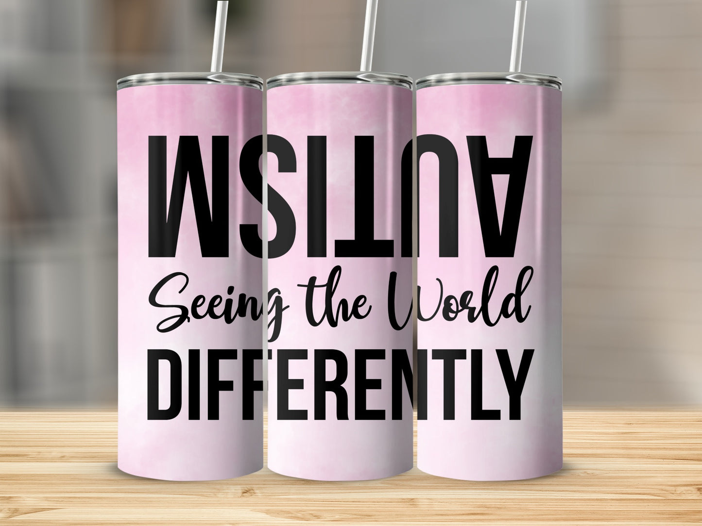 Seeing the World Differently Autistic Tumbler