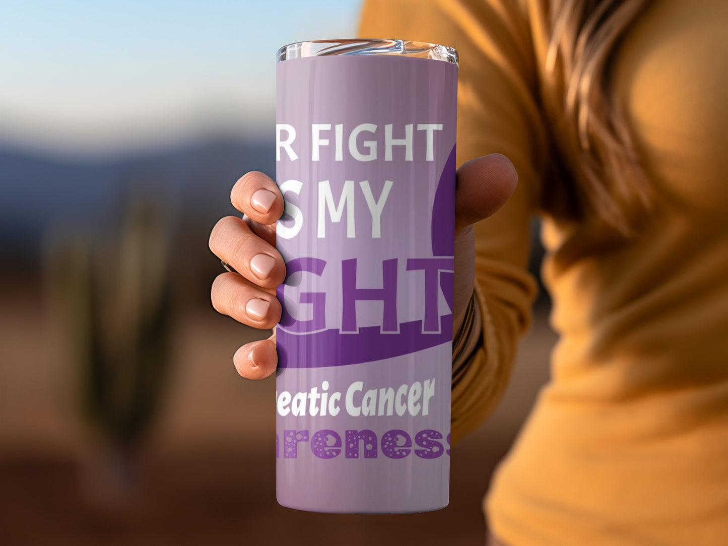 Pancreatic Cancer Awareness Insulated Tumbler
