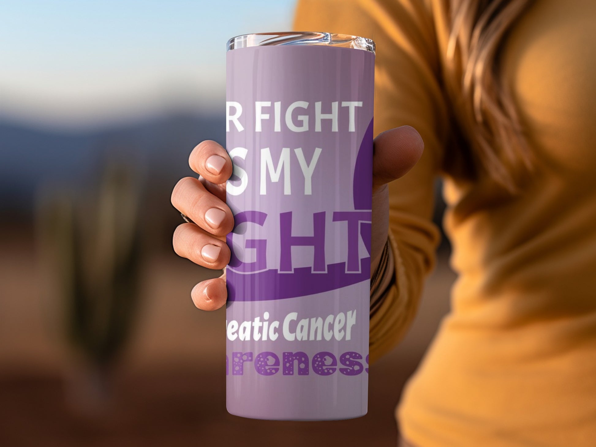 Pancreatic Cancer Awareness Insulated Tumbler