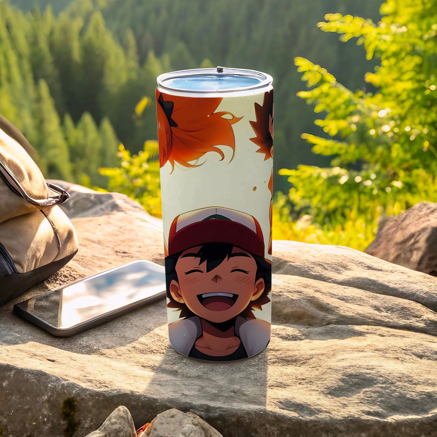 Anime Character Outdoor Travel Tumbler for Fans