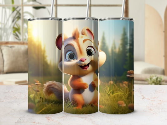 Cute Cartoon Animal Character Design Tumbler product