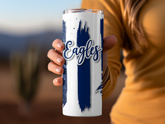 Eagles Georgia Southern University Brush Strokes Tumblers