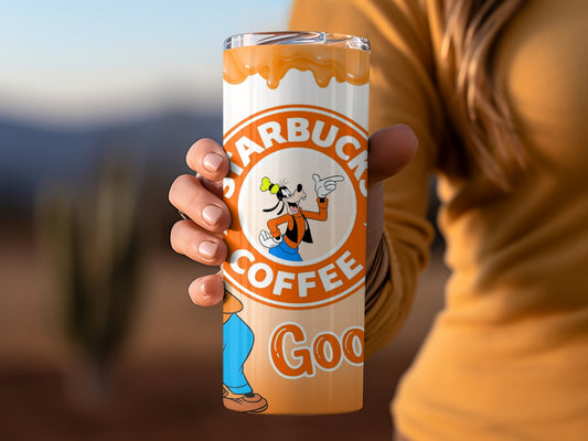 Starbucks Goofy Coffee Tall Tumbler with Honey Drip Design