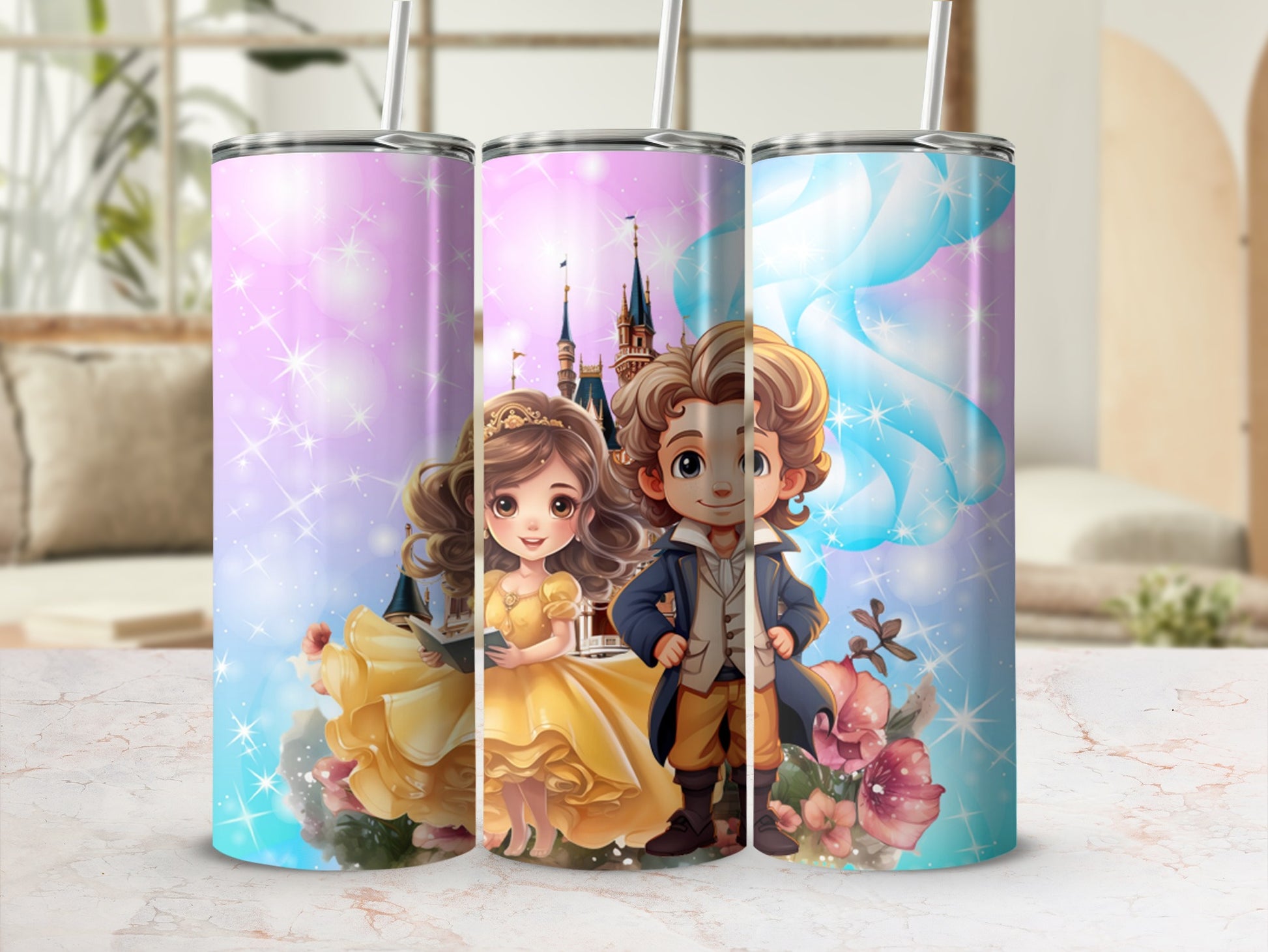 Enchanted Fairytale Castle Themed Tumbler Product
