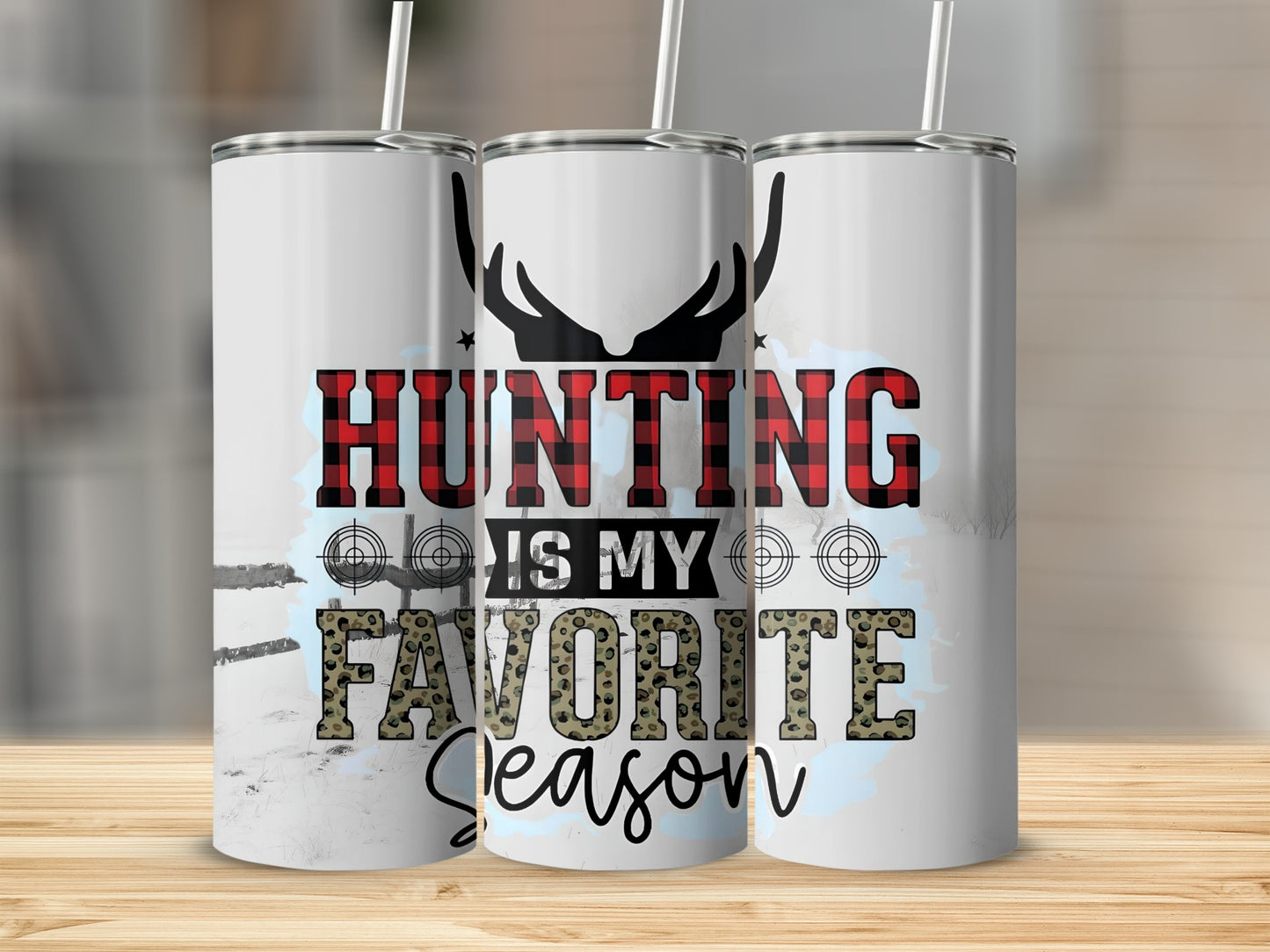 Hunting Is My Favorite Season tumbler product