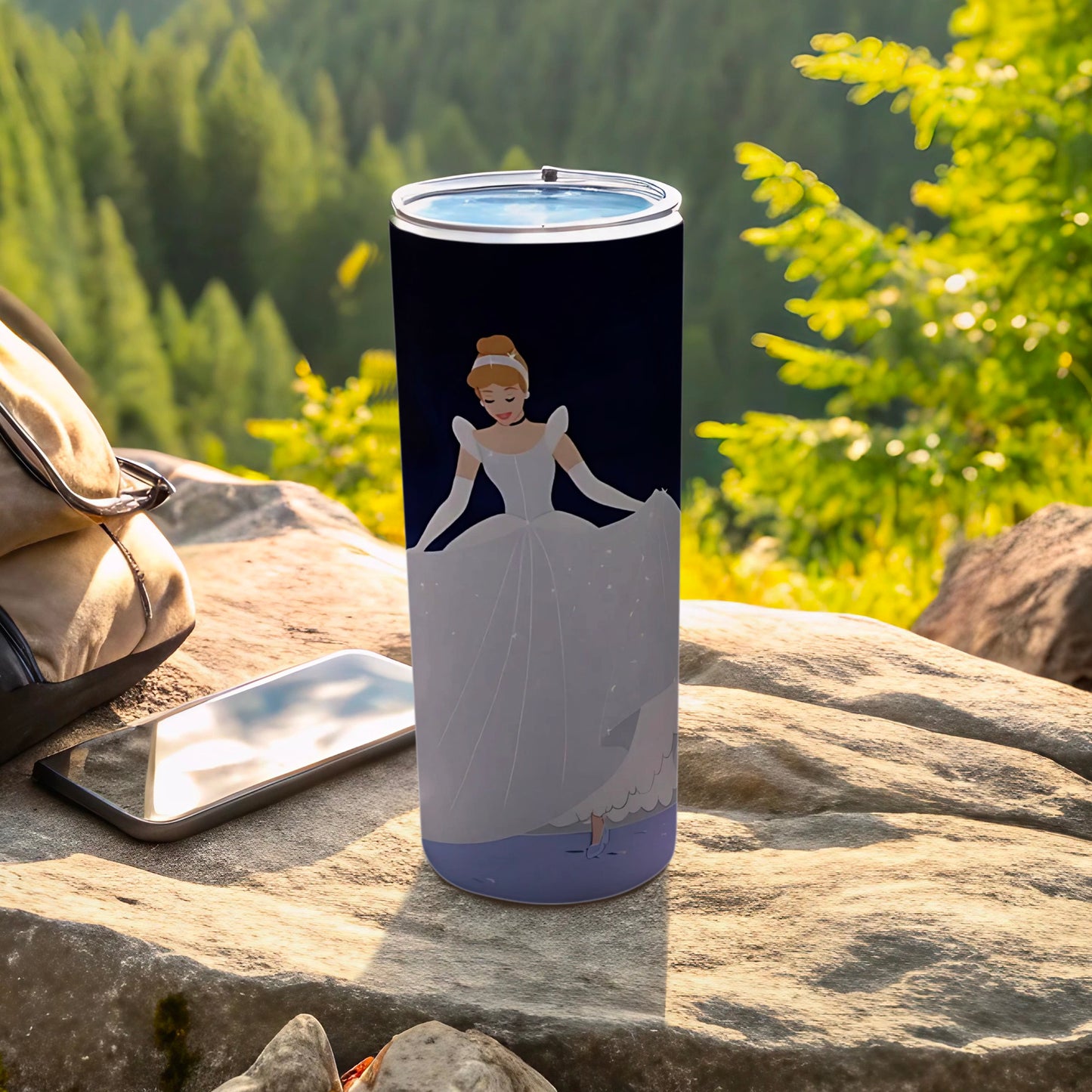 Elegant Princess Design Travel Tumbler for Everyday Use