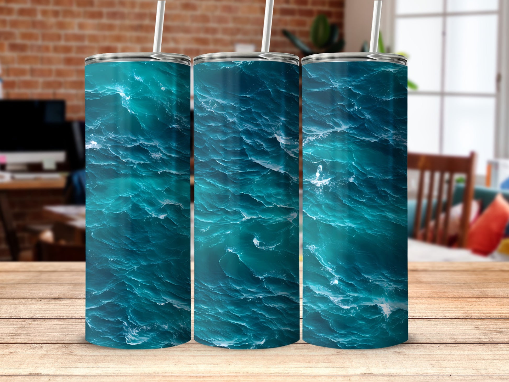 Deep Blue Sea Water Pattern Travel Tumbler product type
Ocean tumbler, Wave pattern, Sea design, Blue water, Travel cup, Hydration, Drinkware, Summer vibes, Beach theme, Aqua print, Tumbler cup, Water bottle, Coastal style, Gift idea, Outdoor gear, Reusable cup, Deep ocean, Ripples design, Ocean lover, Vacation essential