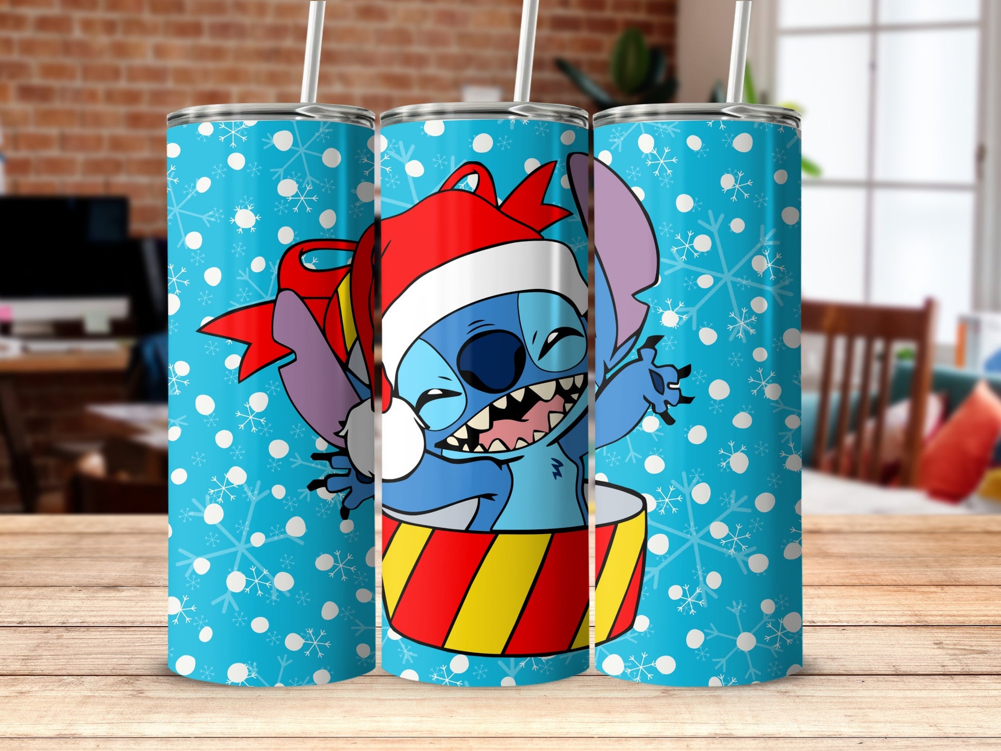 Merry Christmas Cartoon Character Design Tumbler