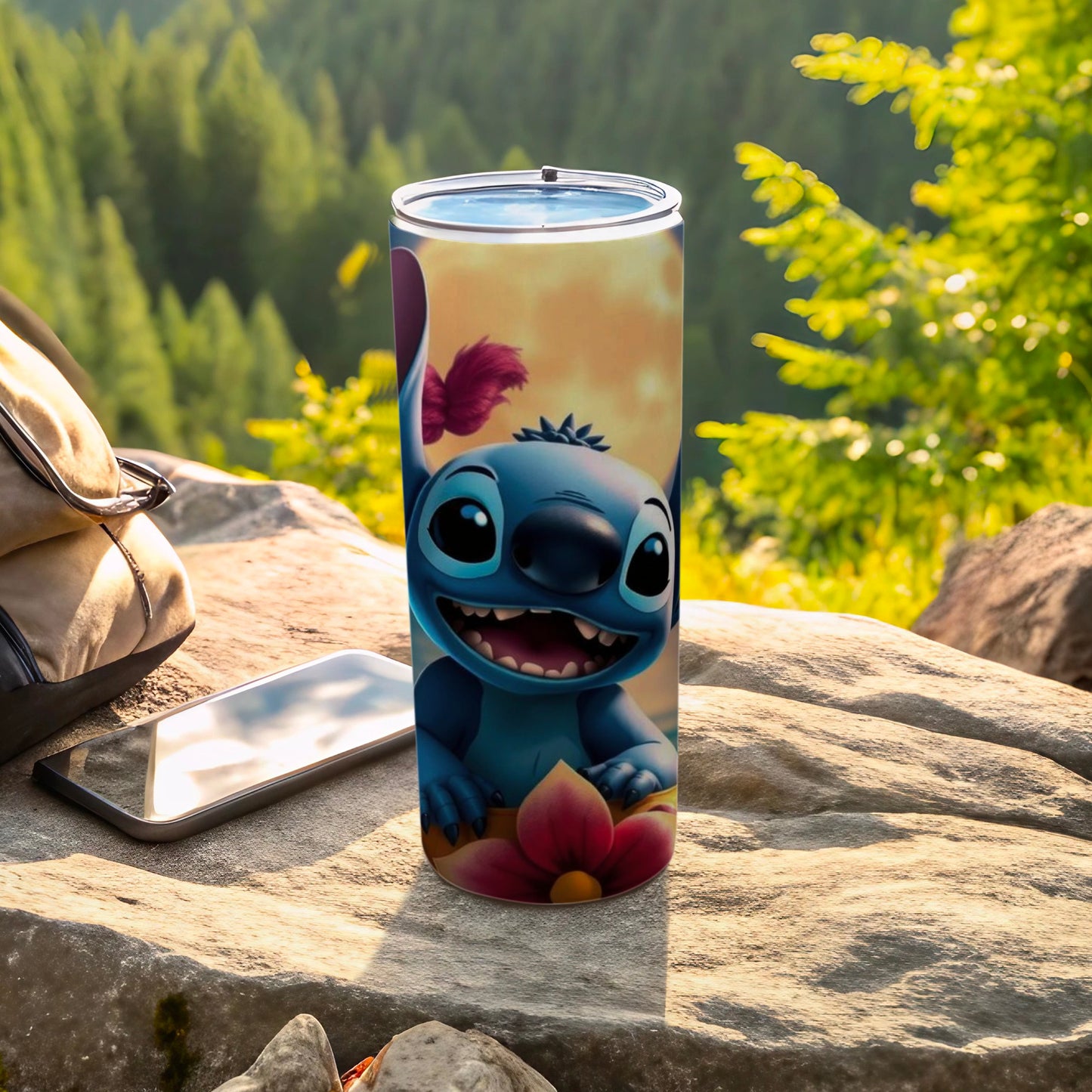 Cute Cartoon Character Tumbler Perfect for Outdoor Use