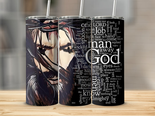 Artistic Biblical Themed High Quality Tumbler Cups
