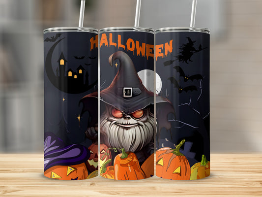 Halloween Witch Design Tumbler for Spooky Fun
