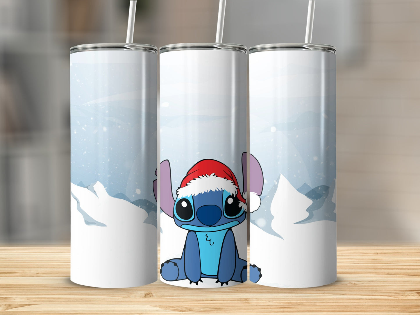 Festive Cartoon Character Design Stainless Steel Tumbler